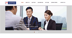 Desktop Screenshot of leader-solutions.com